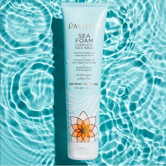 BUNDLE OF 2 PACIFICA Sea Foam &  Kale Detox Face Wash Cleanser - Picture 2 of 5